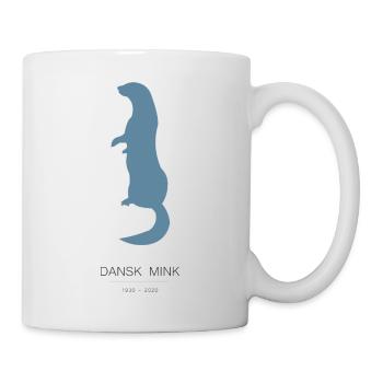 Vison danois - Mug blanc - blanc - Droite