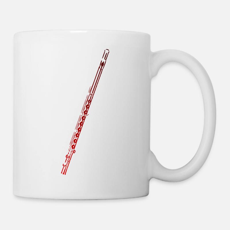 Flute - Mug blanc - blanc