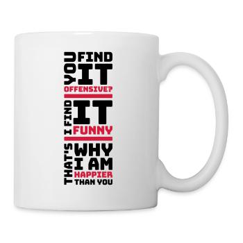 You find it offensive - Mug - white - Right