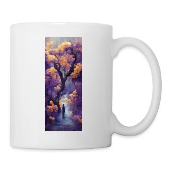 Man and the Tree - Mug - white - Right