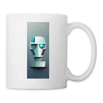 Résumé du robot - Mug blanc - blanc - Droite
