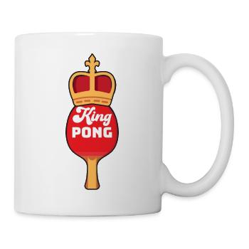 King Pong Table Tennis - Mug blanc - blanc - Droite