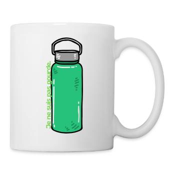 Cadeau pour femme drôle | Je ne suis pas gourde - Mug blanc - blanc - Droite