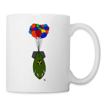 Balloon bomb - Mug - white - Right