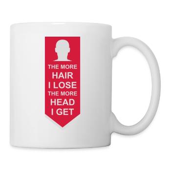 I get more head - Mug - white - Right