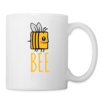 bee different Spruch Quote - Mug - white - Right