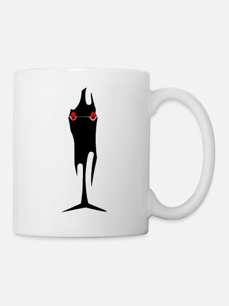 Schatten - Tasse - Weiß