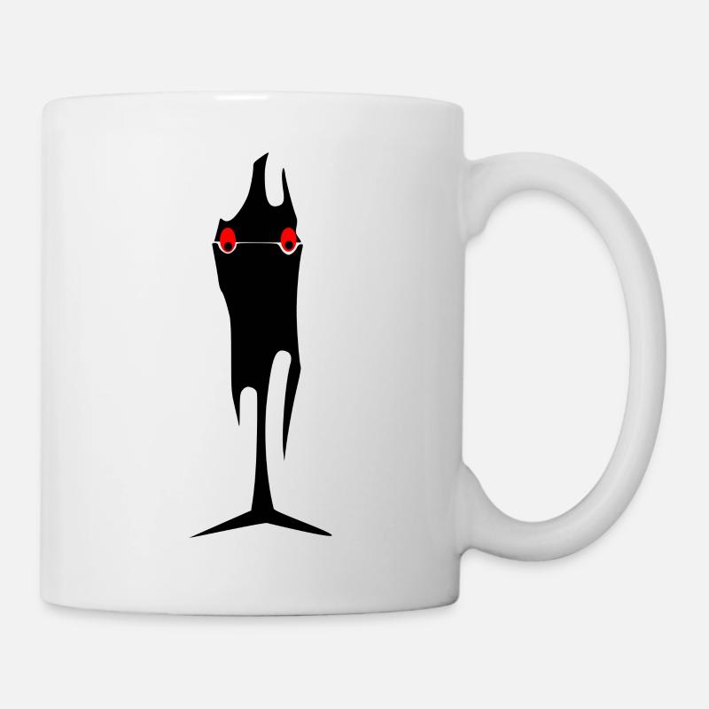 Schatten - Tasse - Weiß