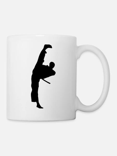 Kick - Tasse - Weiß
