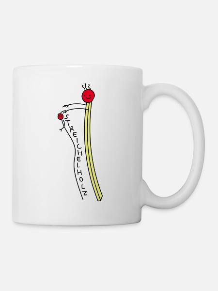Massage mit liebe - Tasse - Weiß