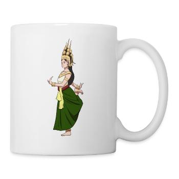 Cambodia Tradition Dance Khmer Apsara I Gift - Mug - white - Right