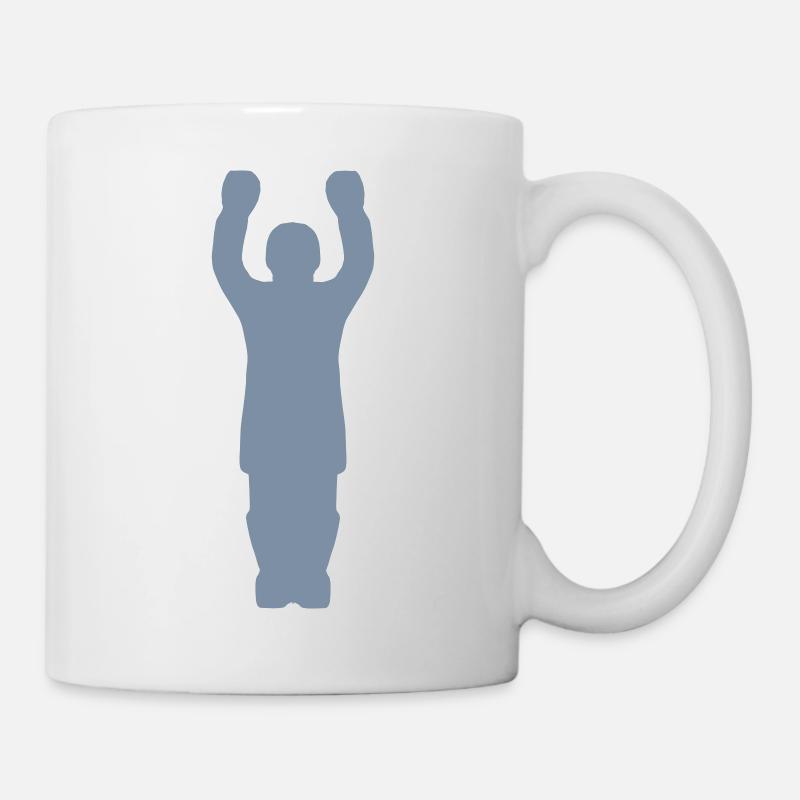 Tipp-Kick Goaly - Tasse - Weiß
