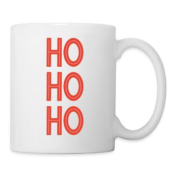 HOHOHO Père Noël - Mug blanc - blanc - Droite