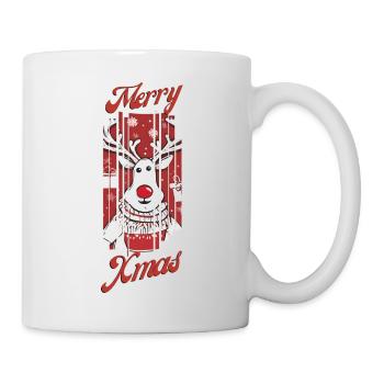 Rudi le Ren 3 - Mug blanc - blanc - Droite
