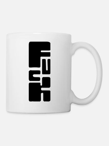 Fuck - Tasse - Weiß