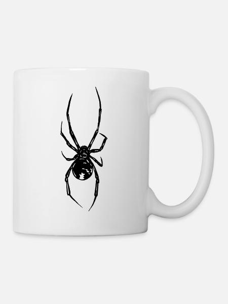 Spinne - Tasse - Weiß