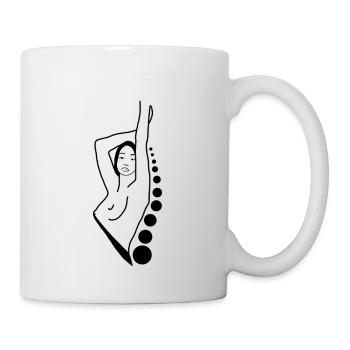 Partial nude drawing by Vanessa Keen - Mug - white - Right