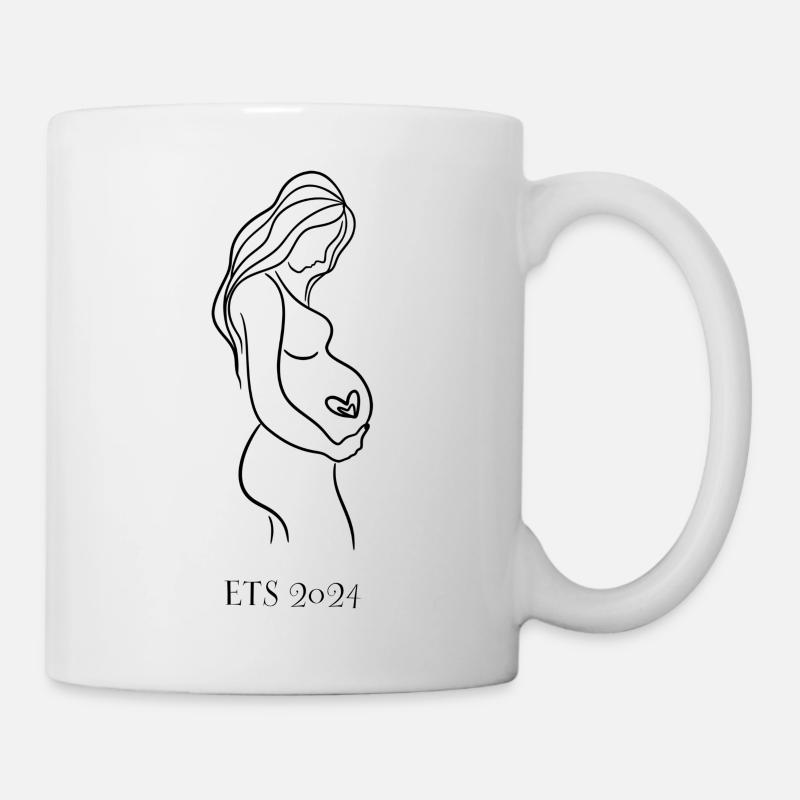 Grossesse - Mug blanc - blanc