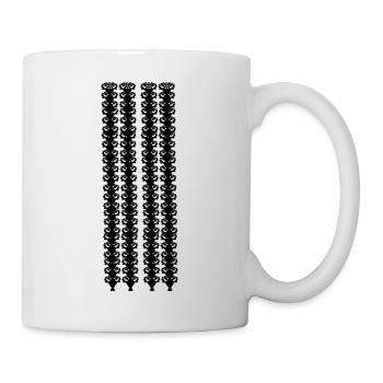 Blumen - Mug blanc - blanc - Droite