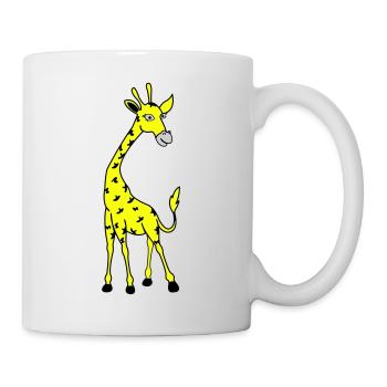 giraffe 02 - Tasse - Weiß - Rechts
