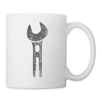 Wrench / GREY - Mug - white - Right