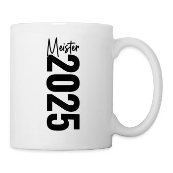 Meister 2025 - Tasse - Weiß - Rechts