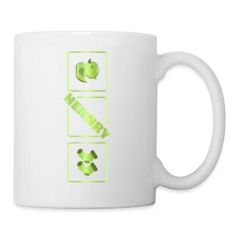 Naissance de Hennry - Mug blanc - blanc - Droite