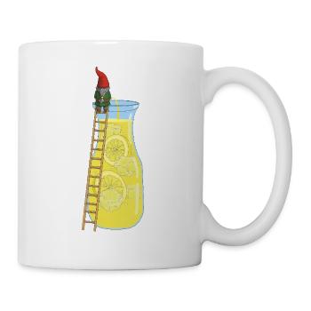 Limozwerg - Mug blanc - blanc - Droite