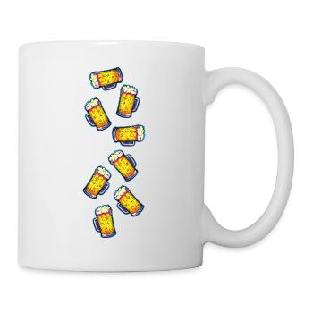 Beer Cheers Beer Glass Beer Mug - Mug - white - Right