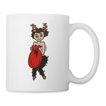 Krampus Lady - Mug - white - Right