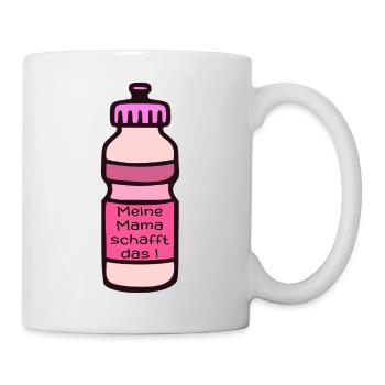 MAMA SPORT MOTIVATION - Tasse - Weiß - Rechts