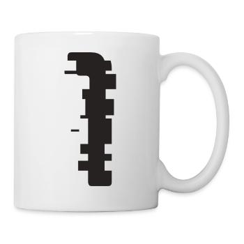 1 - Mug blanc - blanc - Droite