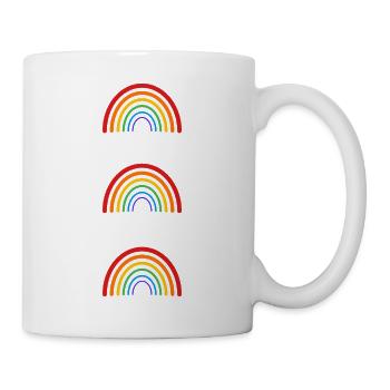 LGBT Rainbow - Tasse - Weiß - Rechts
