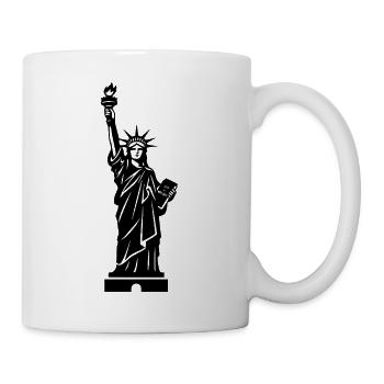 Freiheitsstatue Statue of Liberty - Mug - white - Right