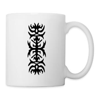 tribal 68,small tribal - Mug - white - Right