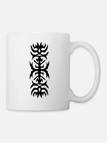 tribal_68 - Mug blanc - blanc