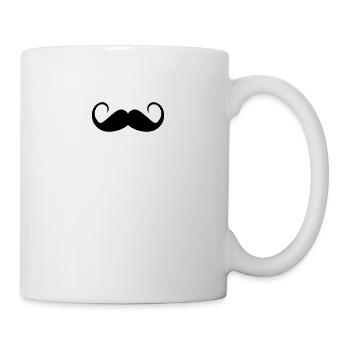 Moustache - Mug - white - Right