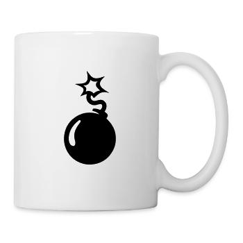 bombe meche explose icon 2101 - Mug blanc - blanc - Droite