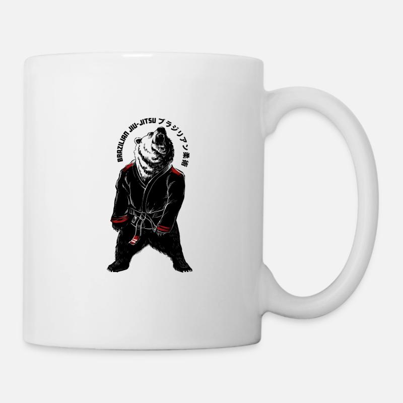 Jiu-jitsu brésilien - Mug blanc - blanc