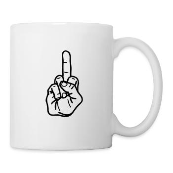 fuck you - Mug - white - Right