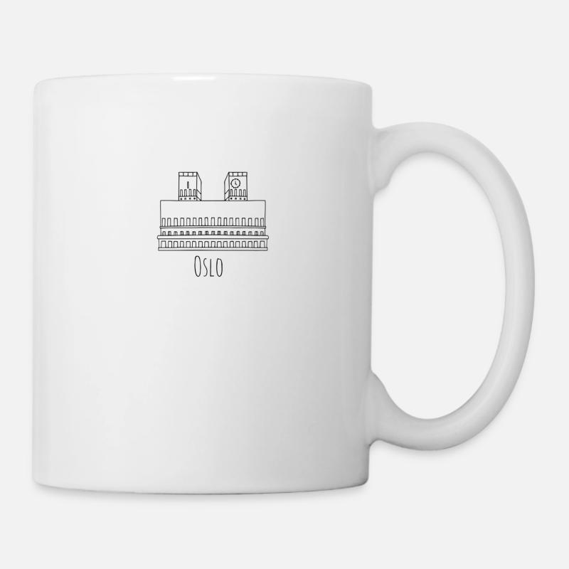 Oslo - Tasse - Weiß