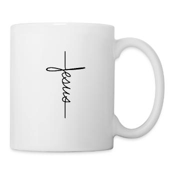 Jésus - Mug blanc - blanc - Droite