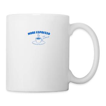 Plus d’espresso, moins de Despresso - Mug blanc - blanc - Droite
