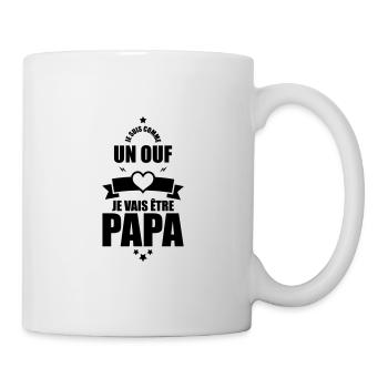 futur papa - je vais etre papa - Mug blanc - blanc - Droite