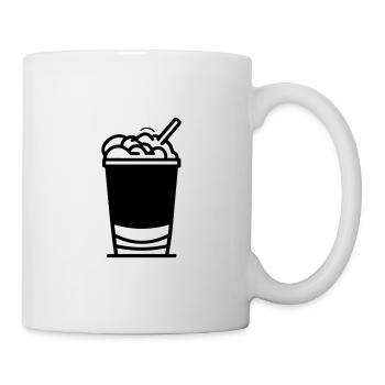 Milchshake - Tasse - Weiß - Rechts