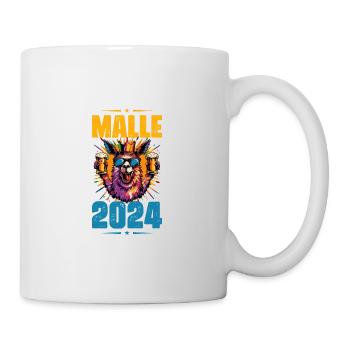 Malle 2024 Alpaga - Mug blanc - blanc - Droite