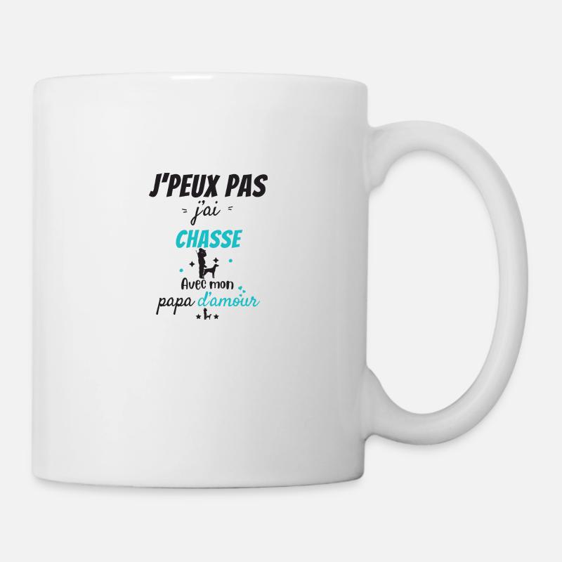 Chasse en Famille - Mug blanc - blanc