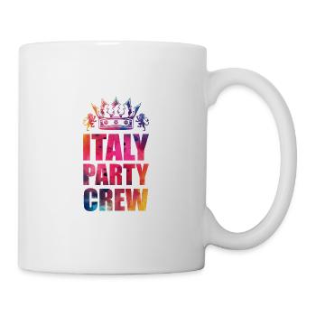 Dicton de l’équipe de fête en Italie - Mug blanc - blanc - Droite