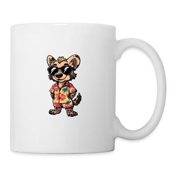 Vacances de BD Hyena - Mug blanc - blanc - Droite
