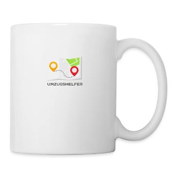 Déménageurs - un grand merci ! - Mug blanc - blanc - Droite